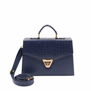 Classic Crossbody Bag – Navy Blue